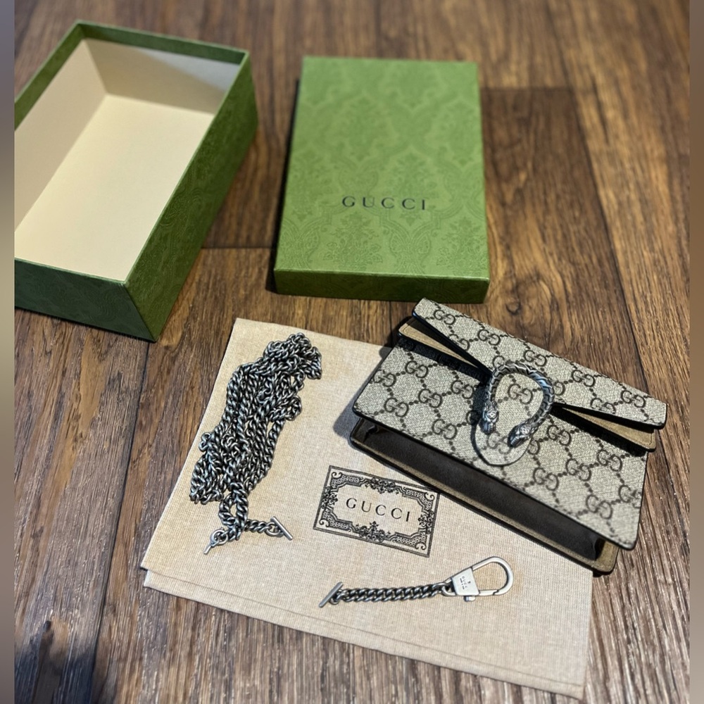 Authentic Dionysus GG Supreme Super Mini Bag